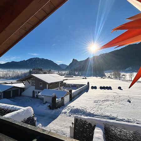 Ferienwohnung Mit Bergblick Unterammergau Exteriér fotografie