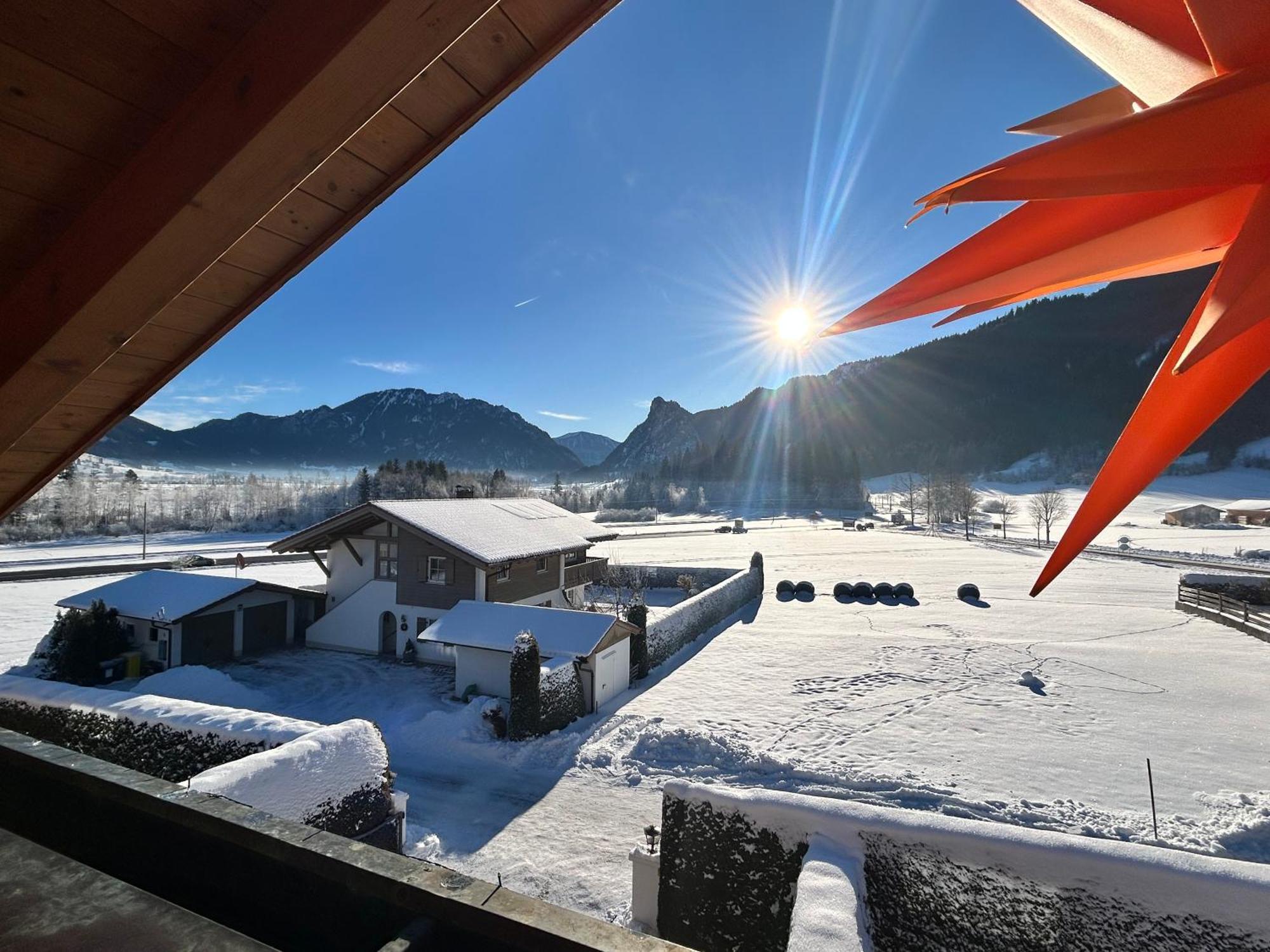 Ferienwohnung Mit Bergblick Unterammergau Exteriér fotografie